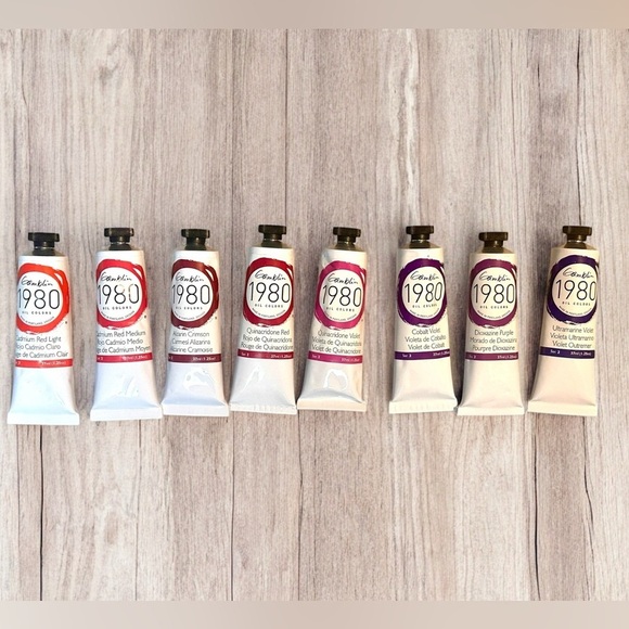 Lot of 30 Gamblin 1980 Oil Paint Tubes Large Bundle, Painting Colors, Mediums - Picture 4 of 5